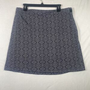 RipSkirt Hawaii Black White Geo Wrap Skirt – Size Large